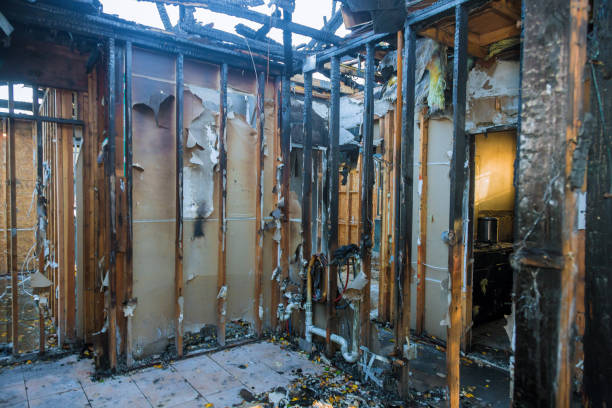 Professional Emergency Fire Cleanup technician working in Buenaventura Lakes, FL